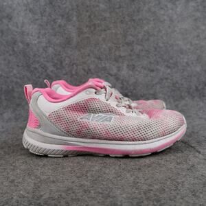 Avia Shoes Kids 2 Athletic Trainers Slip On Casual Sneakers Pink White Comfort